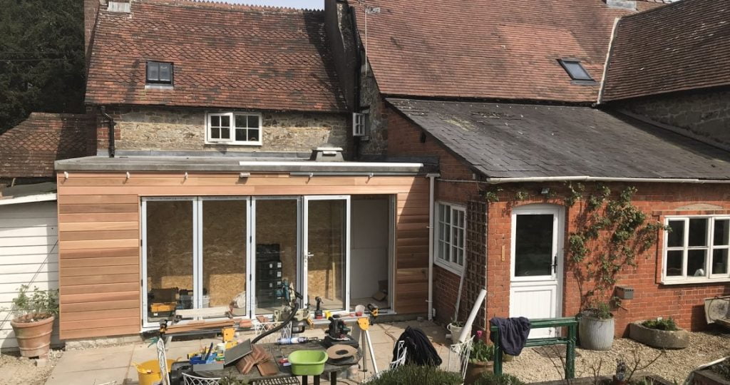 House Extension with Cedar Cladding